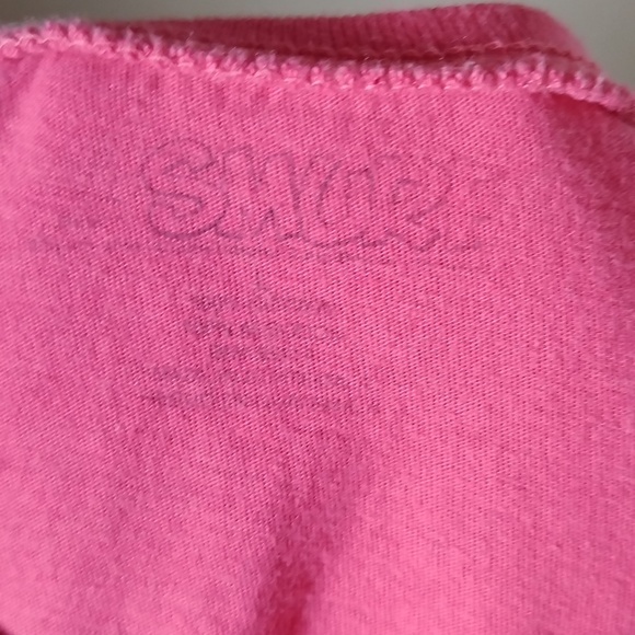 Smurfs Vintage Pink Girl's T-shirt Size L - Picture 5 of 6